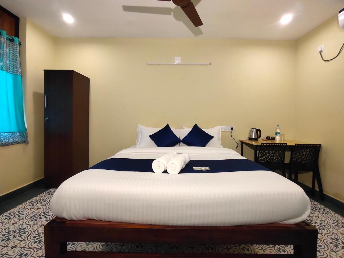 Pv Cottages Serenity Beach ปอนดิเชอรี ภายนอก รูปภาพ