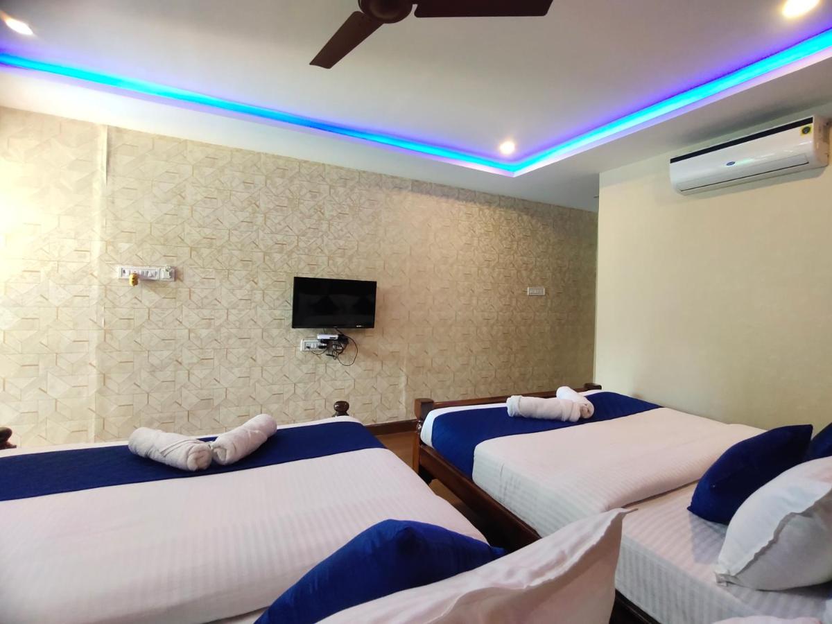 Pv Cottages Serenity Beach ปอนดิเชอรี ภายนอก รูปภาพ