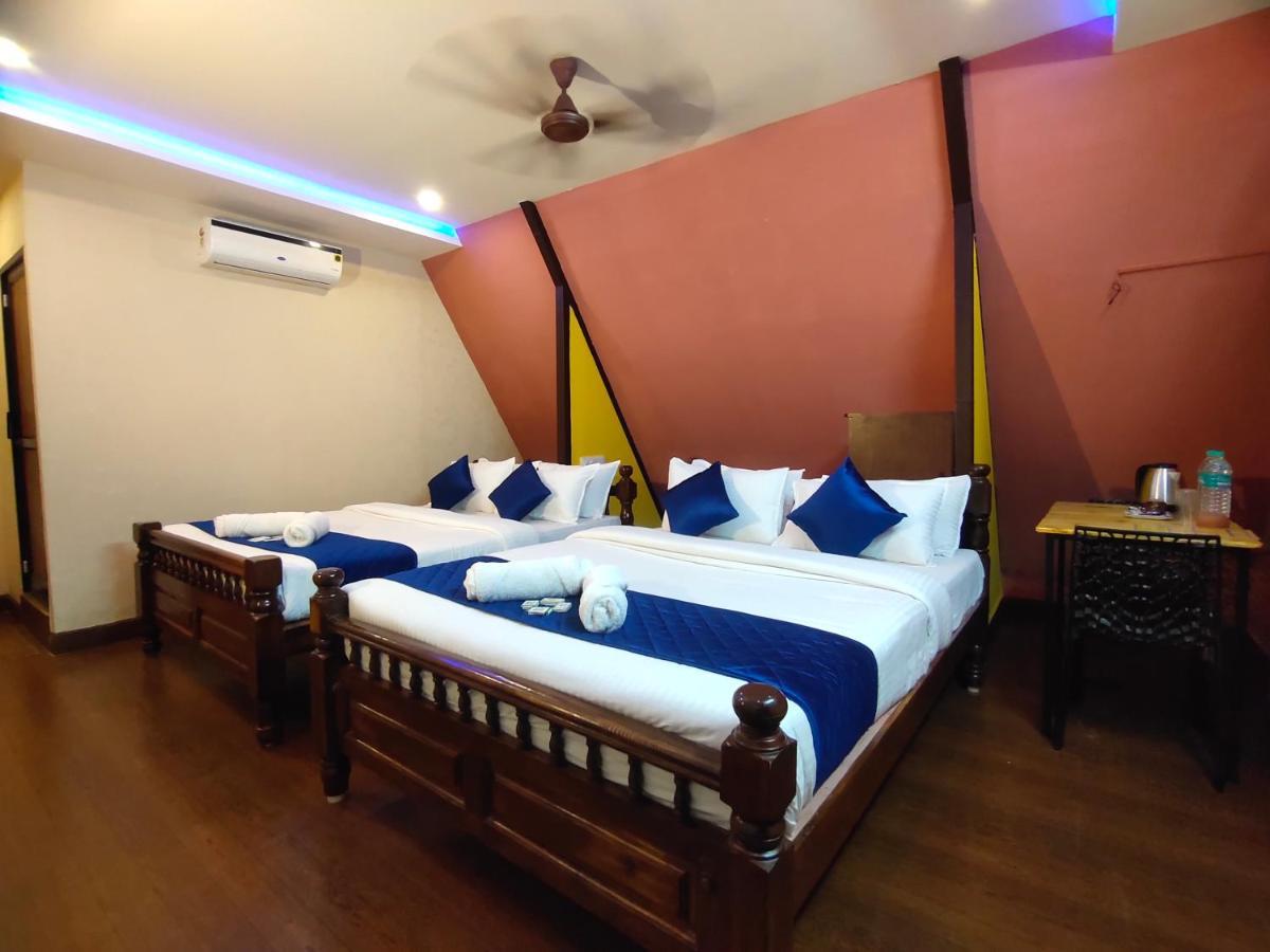 Pv Cottages Serenity Beach ปอนดิเชอรี ภายนอก รูปภาพ