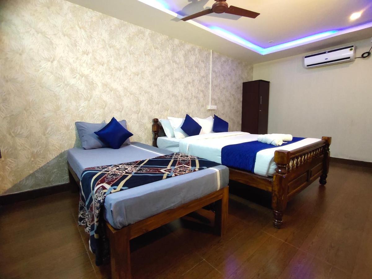 Pv Cottages Serenity Beach ปอนดิเชอรี ภายนอก รูปภาพ