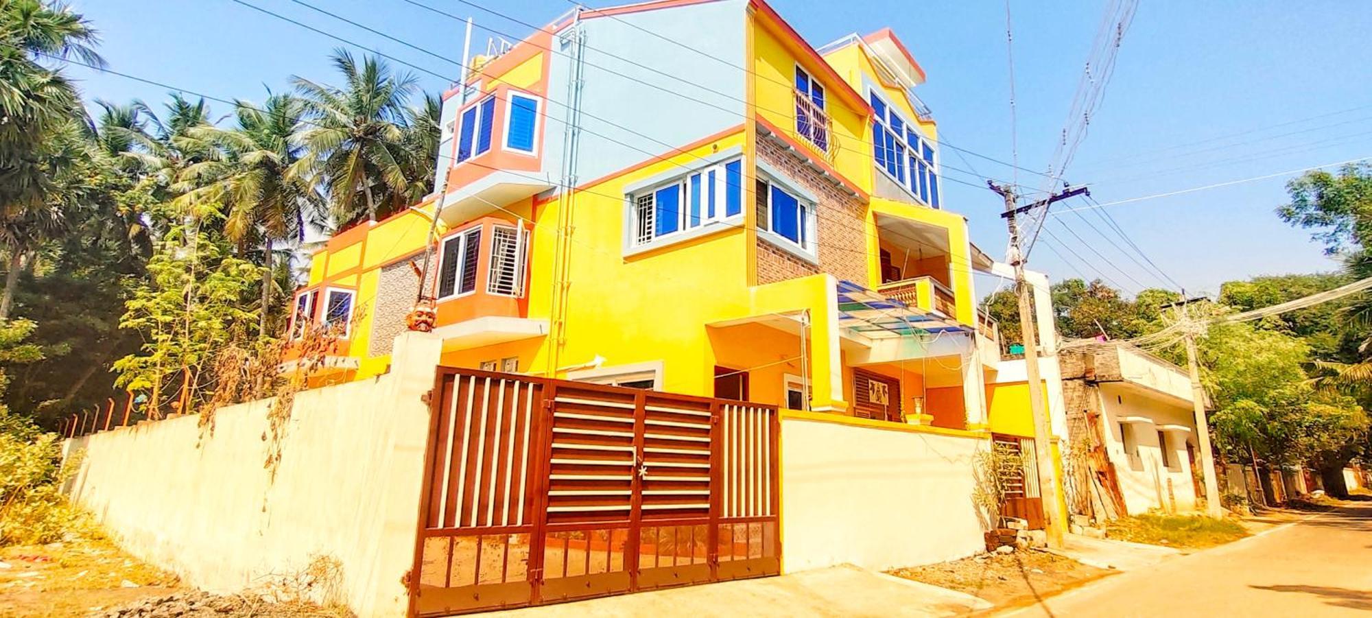 Pv Cottages Serenity Beach ปอนดิเชอรี ภายนอก รูปภาพ